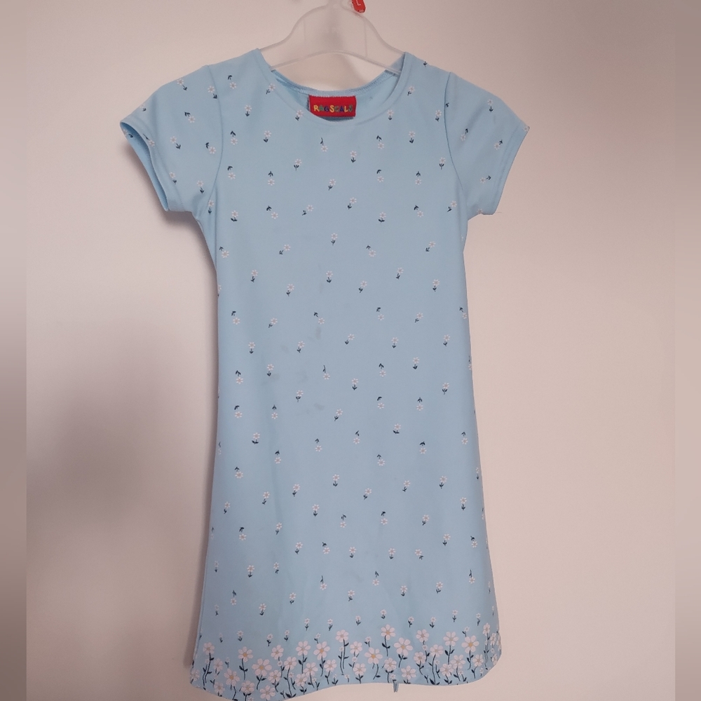Light Blue Floral Dress